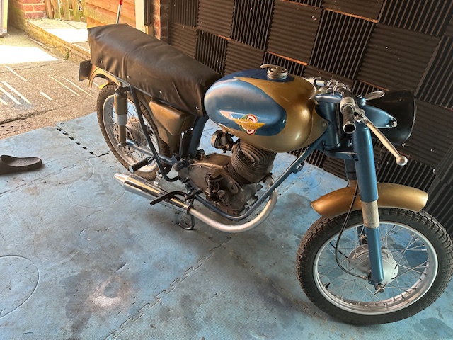 1960's Ducati motorcycle Restoration