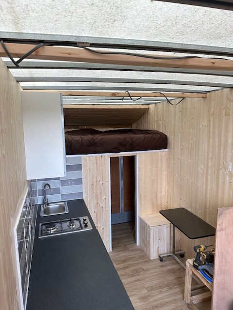 stealth camper build