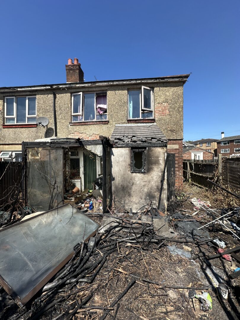 Southampton Garden Fire
