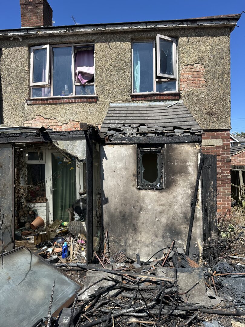Shirley Garden Fire