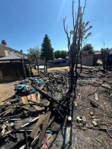 shirley warren property fire