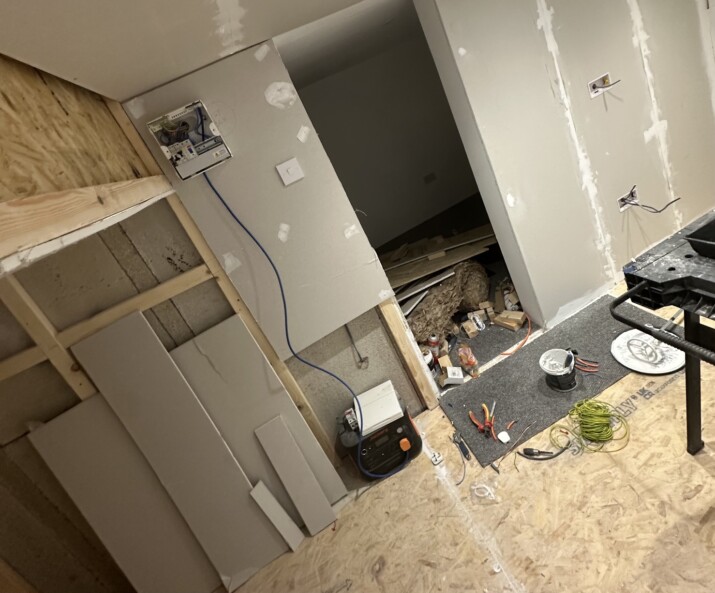 case study - garage to mancave
