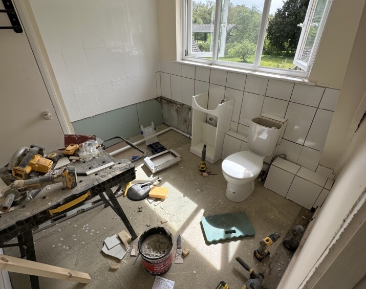Philips heath bathroom renovation