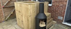 Wood Fire Hot Tub